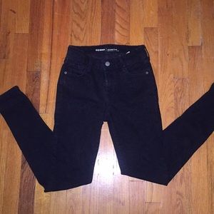 Old Navy Rockstar Black Jeans
